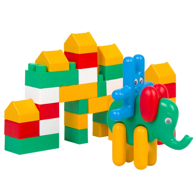 

Конструктор Зоо Блок №2 Colorplast 35 деталей (46790002)