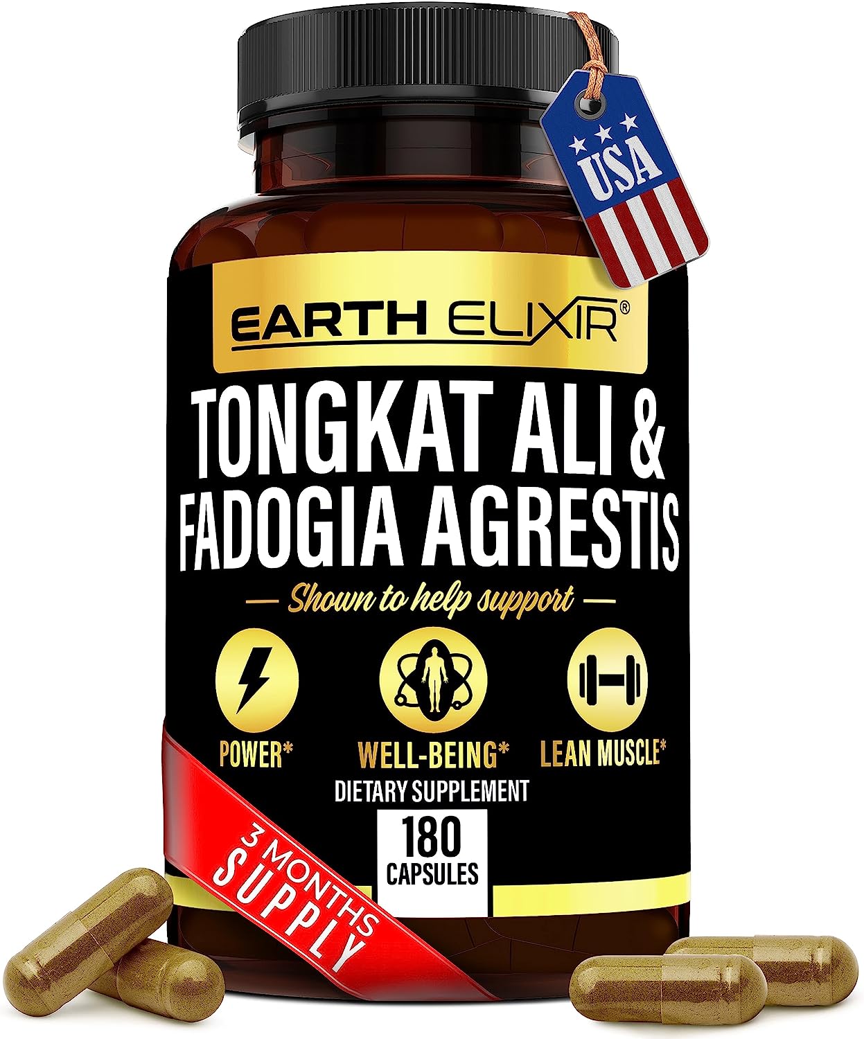 Фадогия Агрестис и Тонгкат Али Earth Elixir Fadogia Agrestis and ...