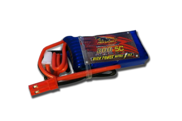 

Аккумулятор Dinogy Li-Pol 300mAh 7.4V 2S 65C JST 45x16.5x13.4мм