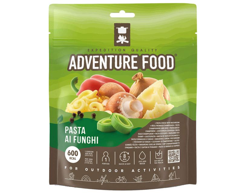 Сублимированные продукты Adventure Food Pasta ai Funghi Паста с сыром и ...