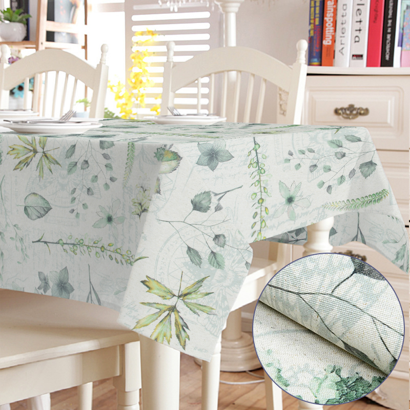 

Скатерть с акриловым покрытием Time Textile Digital Print Flora Green Зеленый TT164663 140x240
