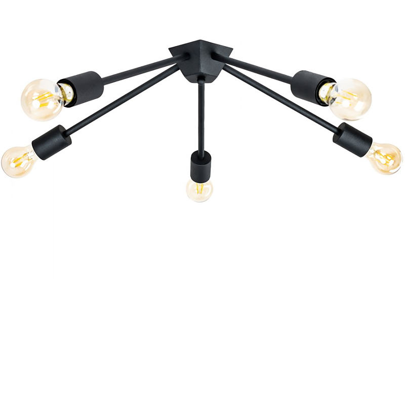 

Светильник потолочный Attic K-5 C320 Black Черный (1503)