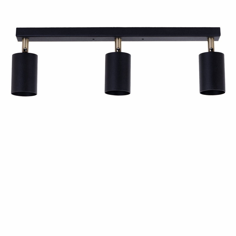 

Светильник потолочный Chime GU10 L90-3 Black Черный (1549)