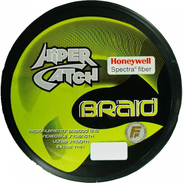 

Шнур рыболовный Lineaeffe Hiper Catch Spectra Braid 135м/150yds 0,150мм FishTest-14,00кг Light Grey