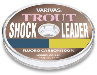 

Леска рыболовная Varivas Trout Shock Leader Fluoro 30 м #3 12 lbs 0.285 мм