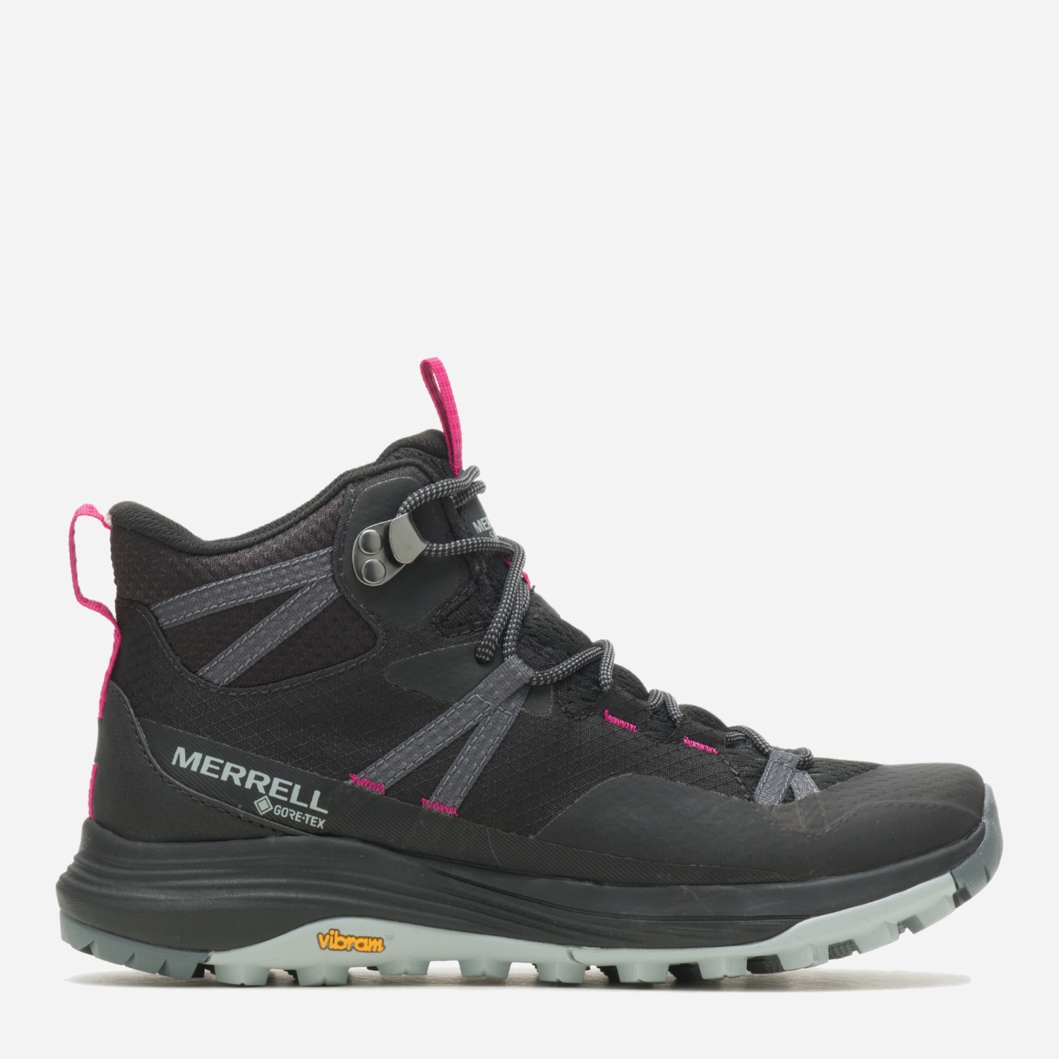 Акція на Жіночі черевики низькі Для трекінгу з Gore-Tex Merrell Siren 4 Mid Gtx J037282 40 (9US) 26 см Black від Rozetka