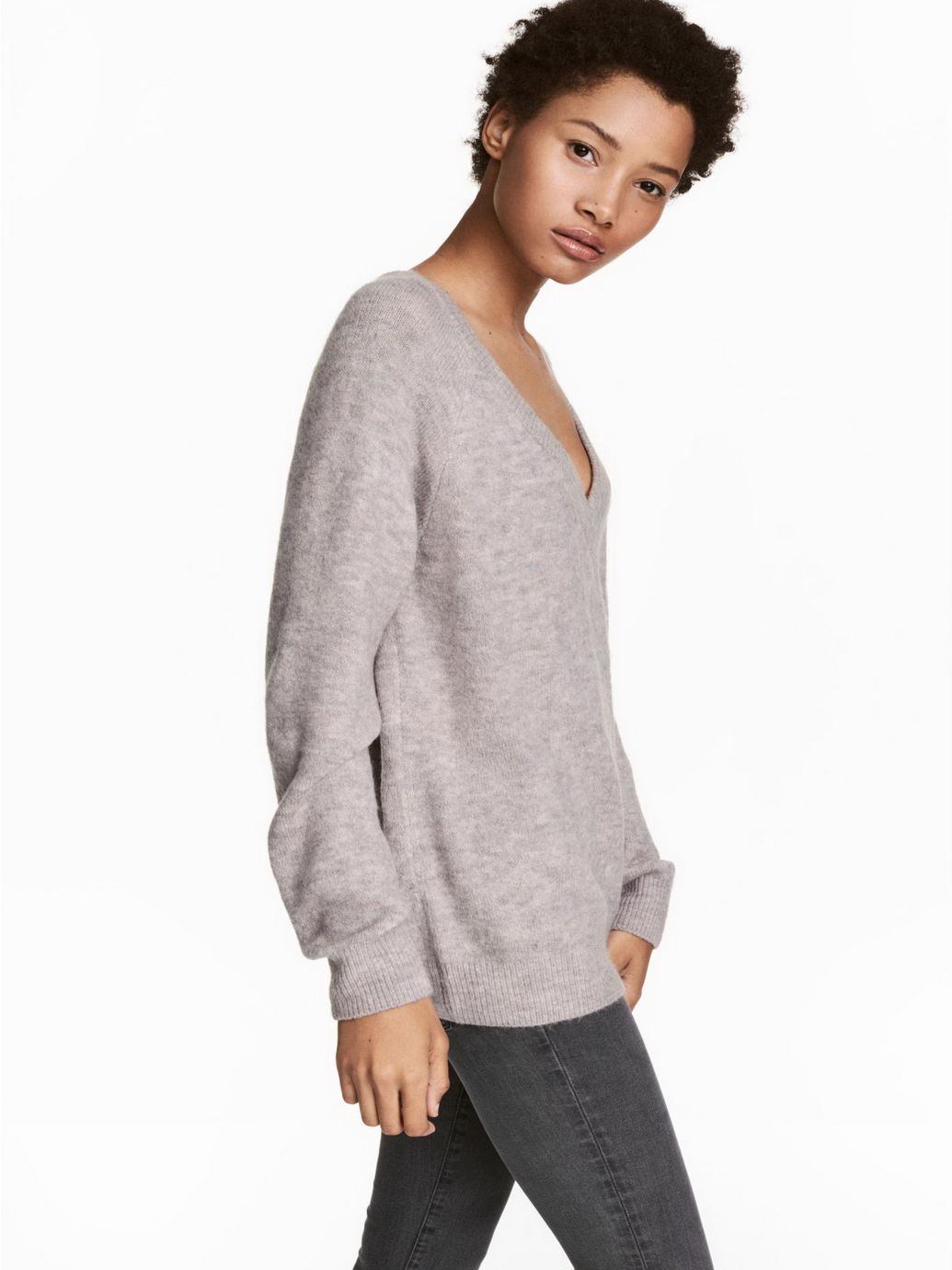

Пуловер H& 0537346  Серый, Пуловер H&M 0537346 M Серый