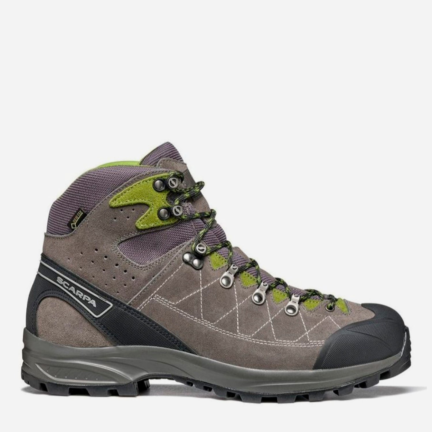 Акція на Чоловічі черевики для трекінгу з Gore-Tex Scarpa Kailash Trek GTX 61056-200-4 43 (9UK) 28 см Titanium/Gray/Grasshopper від Rozetka