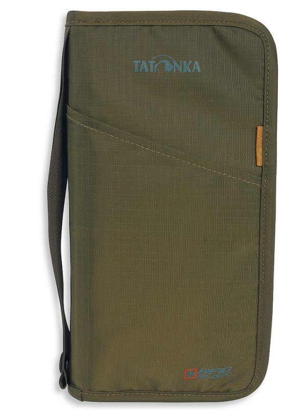 

Кошелек Tatonka Travel Zip L RFID B Оливковый