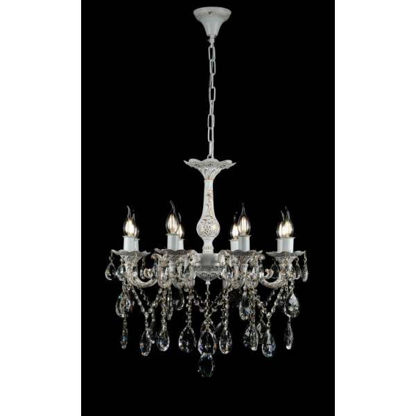 

Люстра свеча L422/8 (LWTGD) Handmade (YE-L422/8-LWT+GD)