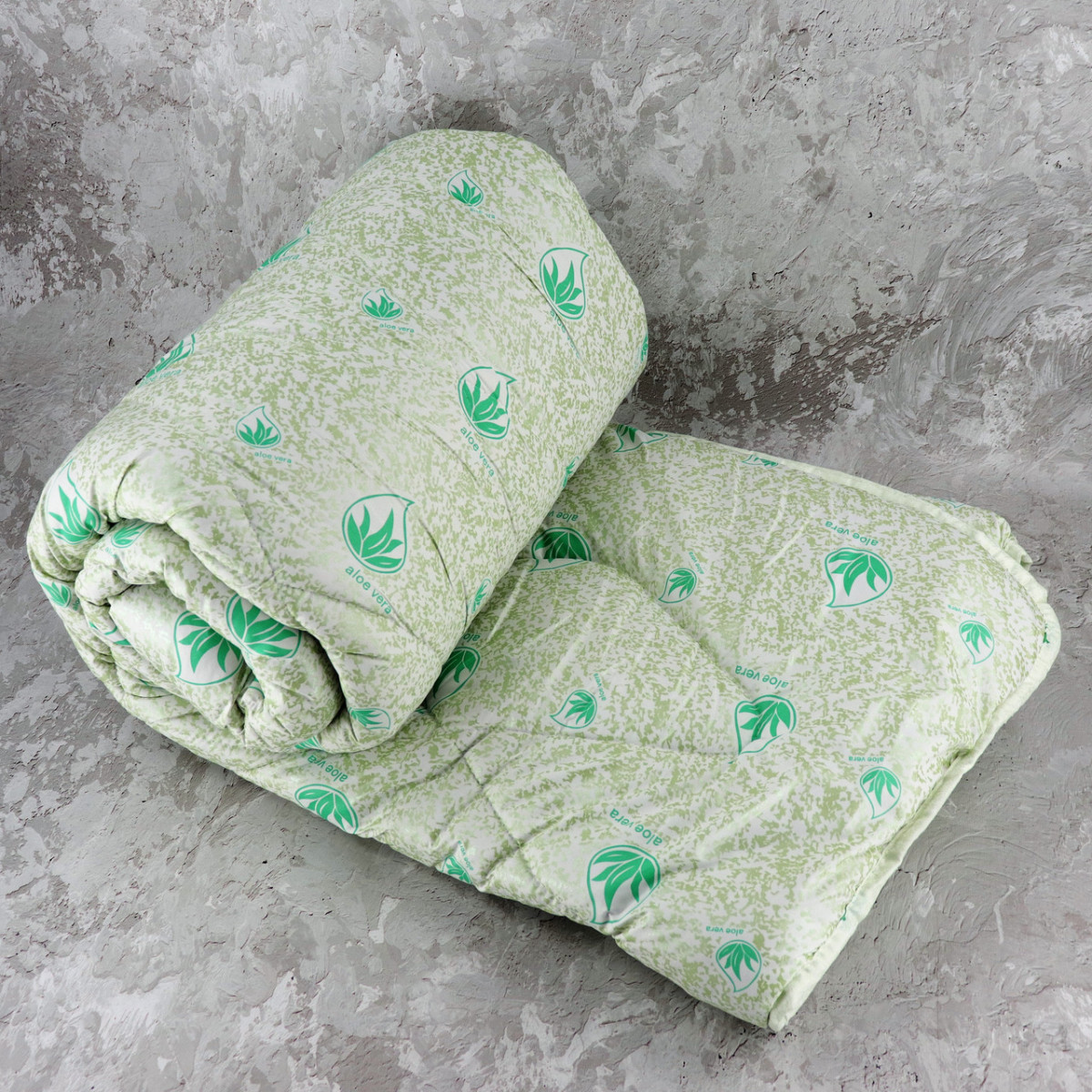 

Одеяло закрытое холлофайбер с пропиткой Aloe Vera (Микрофибра) Двуспальное T-55069 Moda (T-55069-42-D)