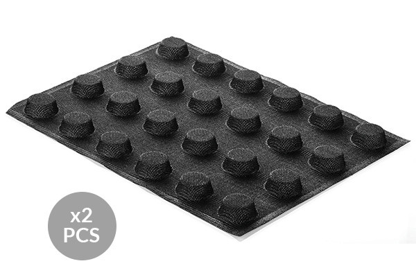 

Набор форм для выпечки Silikomart Air Plus 15 - Set 2 Pz N.24 Round 40х30х1.6см 2шт. (AIR PLUS 15 ROUND)