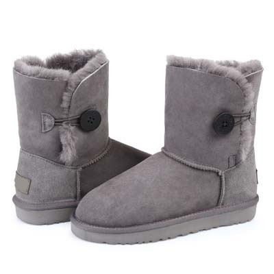 

Угги женские с пуговицей Bailey Button 5803 Grey-36
