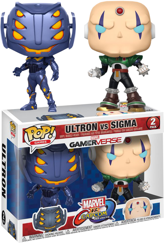 

Набор фигурок Funko Pop Марвел Альтрон против Сигмы Marvel Ultron vs Sigma М US 2 Pack