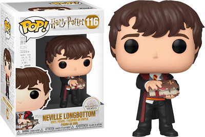 

Фигурка Funko Pop Фанко Поп Гарри Поттер Neville with Monster Book Невилл с книгой монстром 10 см HP NB 116