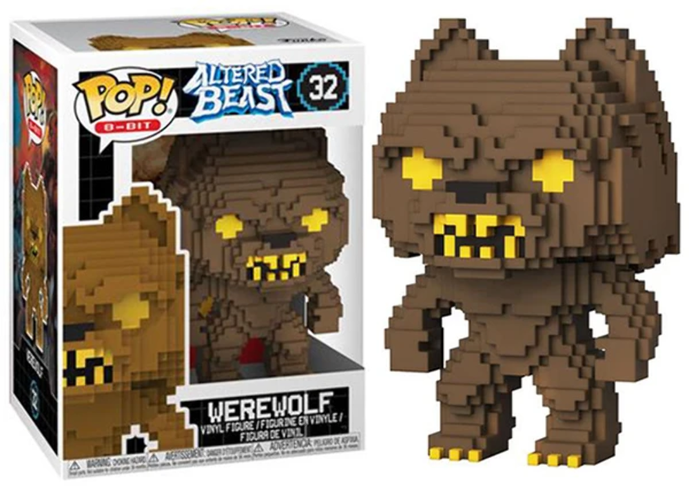 

Фигурка Funko Pop Фанко Оборотень Altered Beast Werewolf 8-Bit 10 см games AB W 32