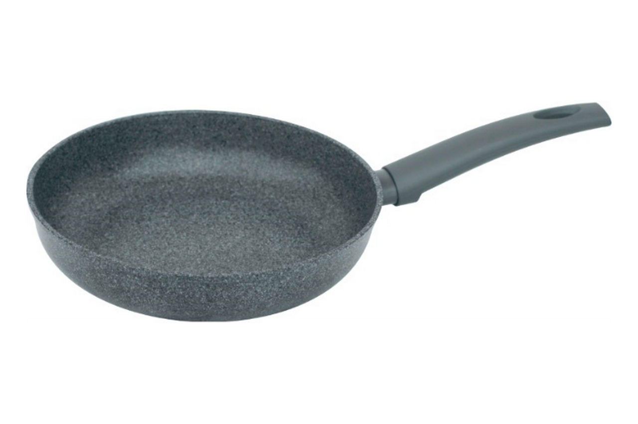 

Сковорода антипригарная Биол - 220 мм "гранит-грей" TRG-13883