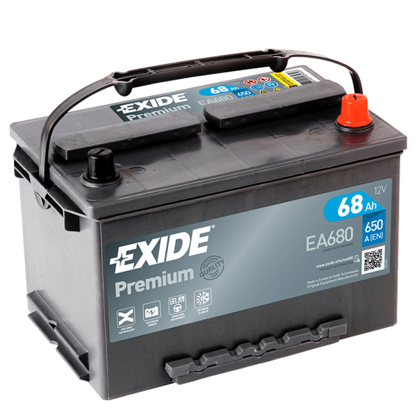 Batterie ENERGIZER PLUS EP68JX 12 V 68 AH 550 AMPS EN