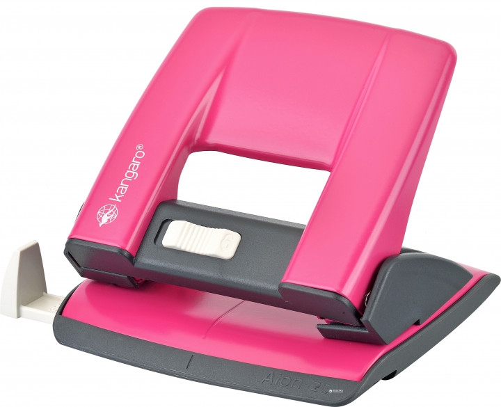 

Дырокол Kangaro до 20 листов металлический сиреневый (Aion -20 fuchsia pink)