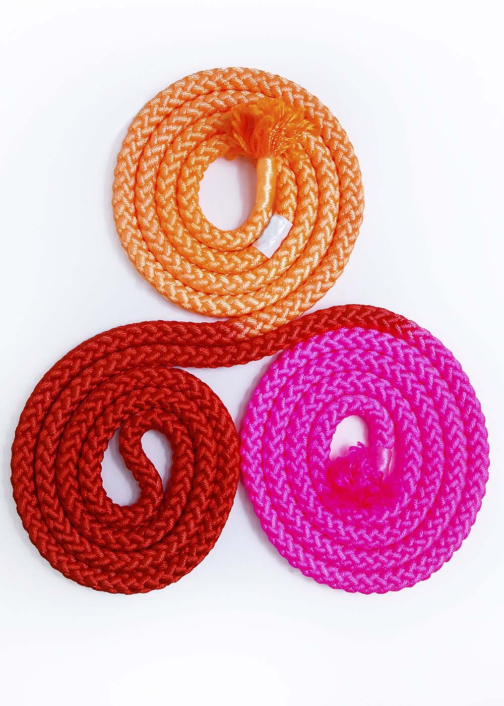 

Скакалка для гимнастики SASAKI NEW FIG M 280G нейлон 3m Coral-orange x Red x Pink (SR280Gx)