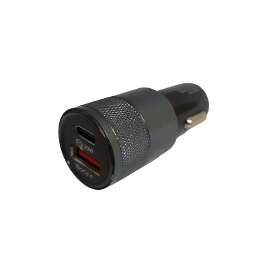 Автомобильное зарядное устройство в прикуриватель YY-C02 QC3.0 USB/Type ...