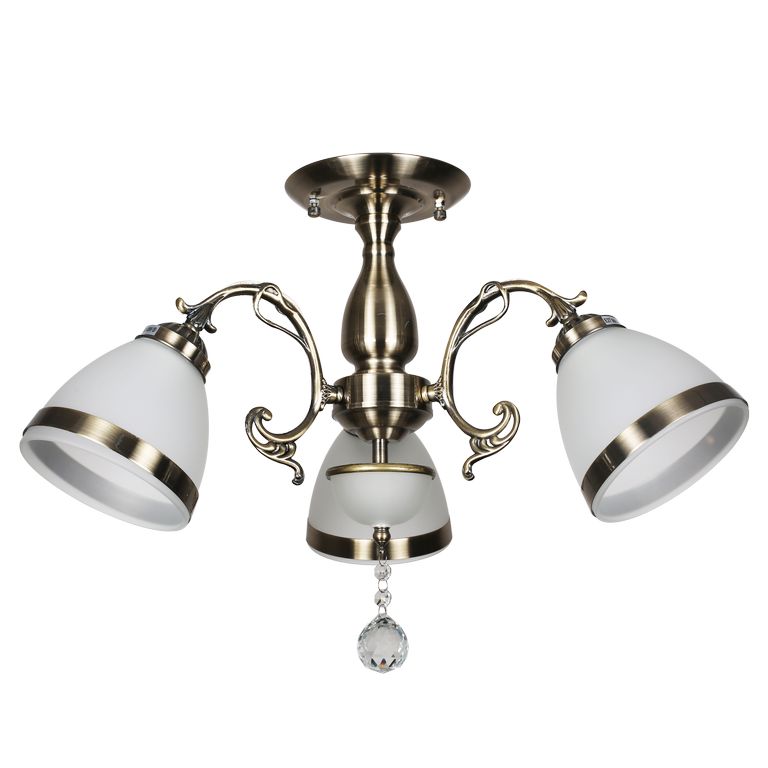 

Люстра Подвесная Хай-Тек F+Light Md 28090-3C Ab+Wt