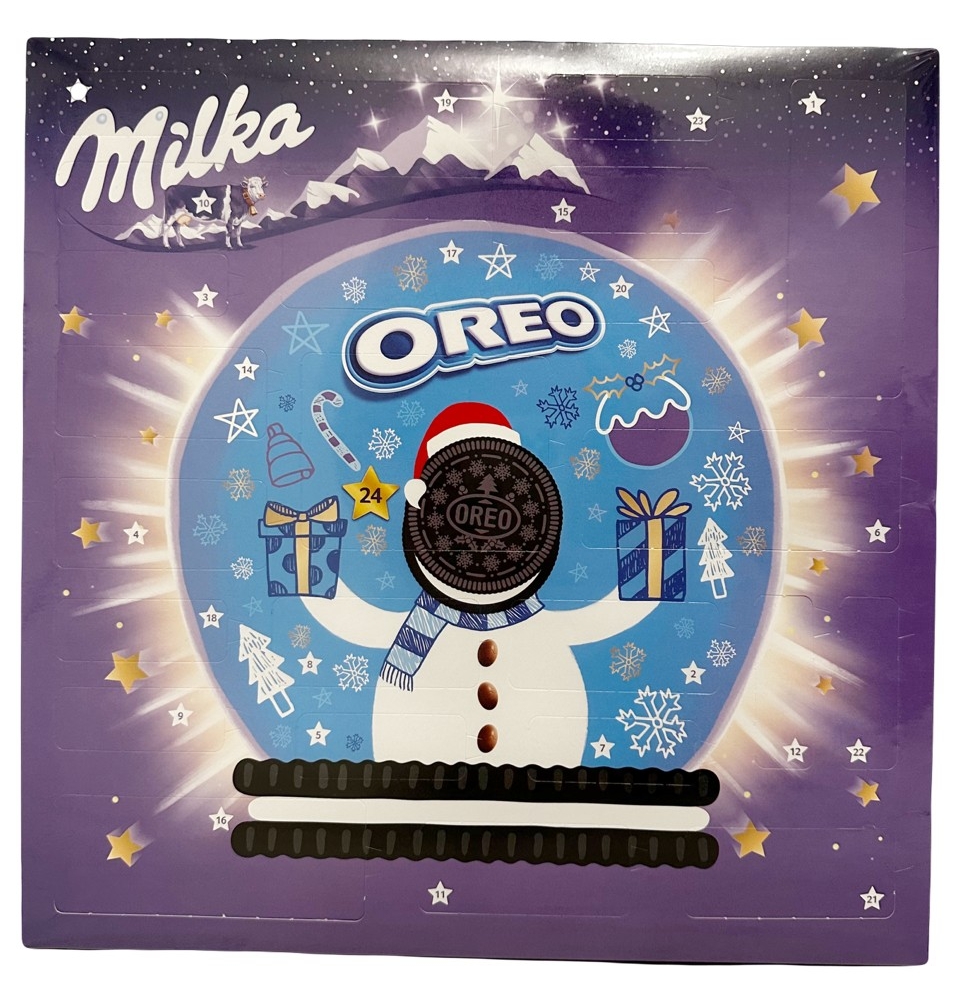 Адвент календар Milka Oreo Advent Calendar (орео) 286 г. купить в