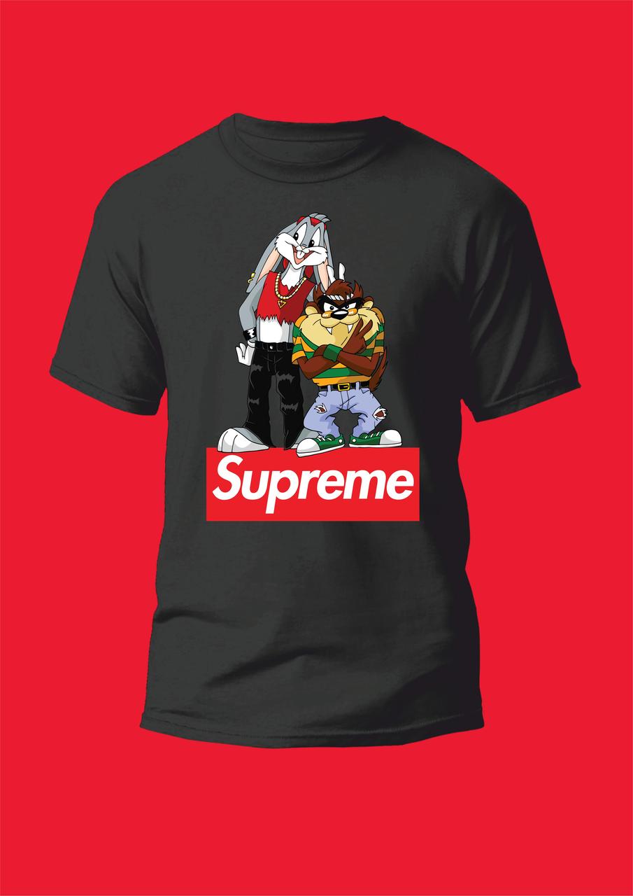 supreme t shirt bugs bunny