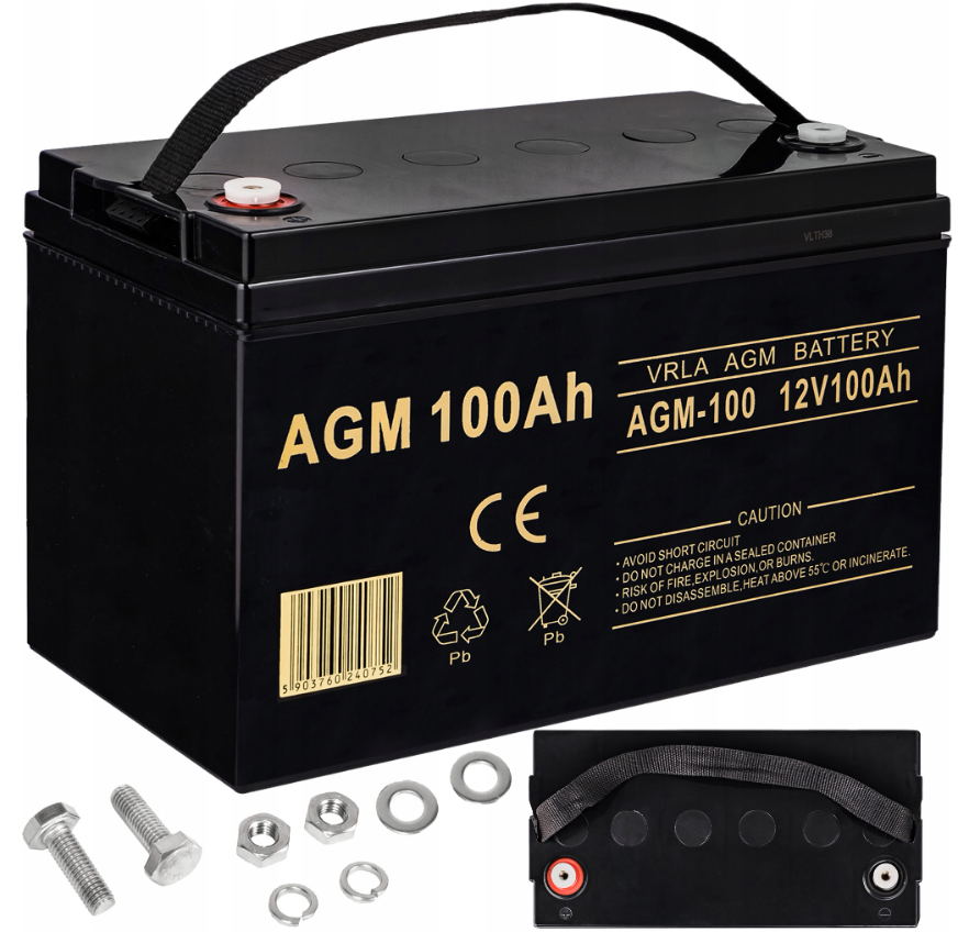 Аккумулятор VOLT AGM VRLA 100Ah 12V (6AKUXAG100) – фото, отзывы ...