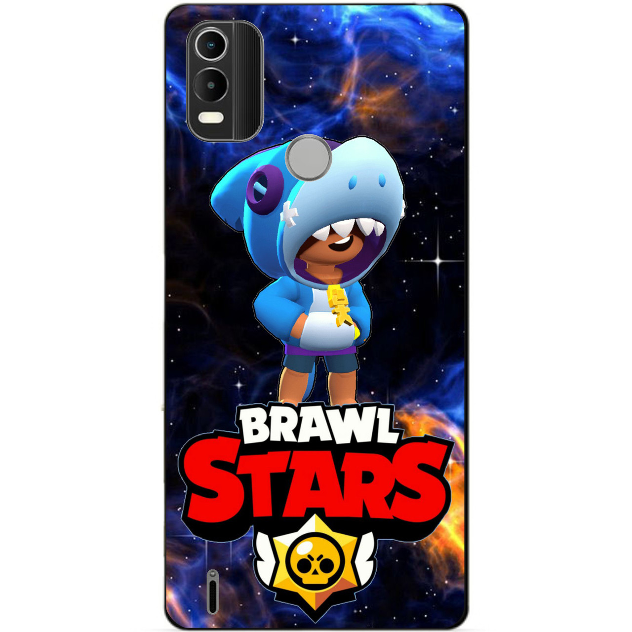 Чехол силиконовый бампер Candy для Nokia C21 Plus с Героем Космический ...