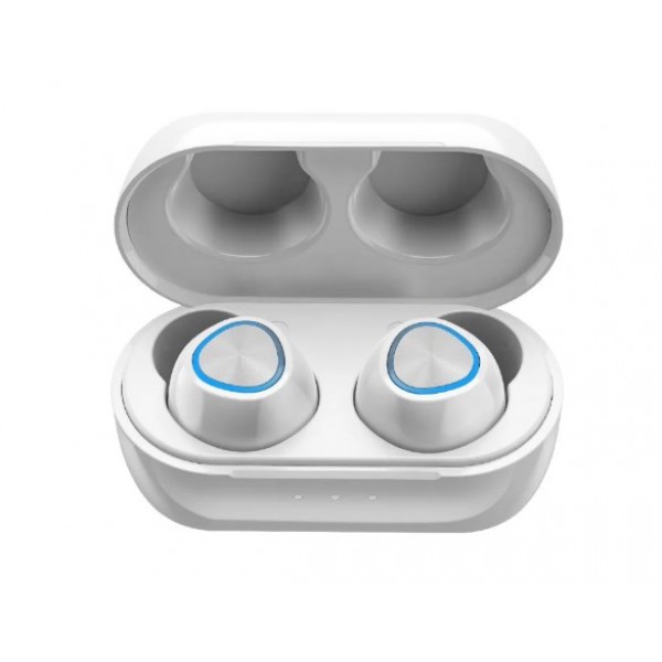 

Беспроводные блютуз наушники Remax TWS-16, Bluetooth V5.0, Silver