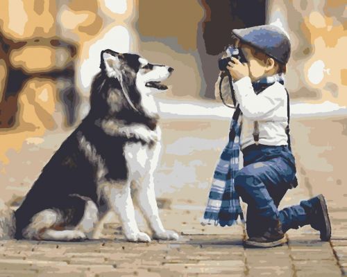 

Набор для творчества Картина по номерам "Фотограф"