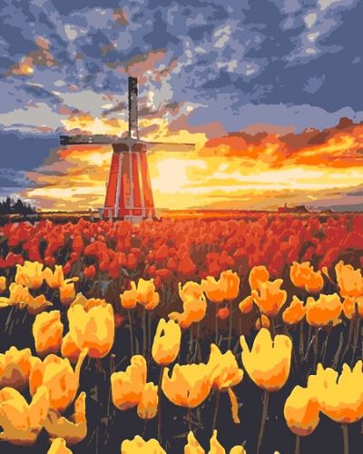 

Набор для творчества Картина по номерам "Голландия"