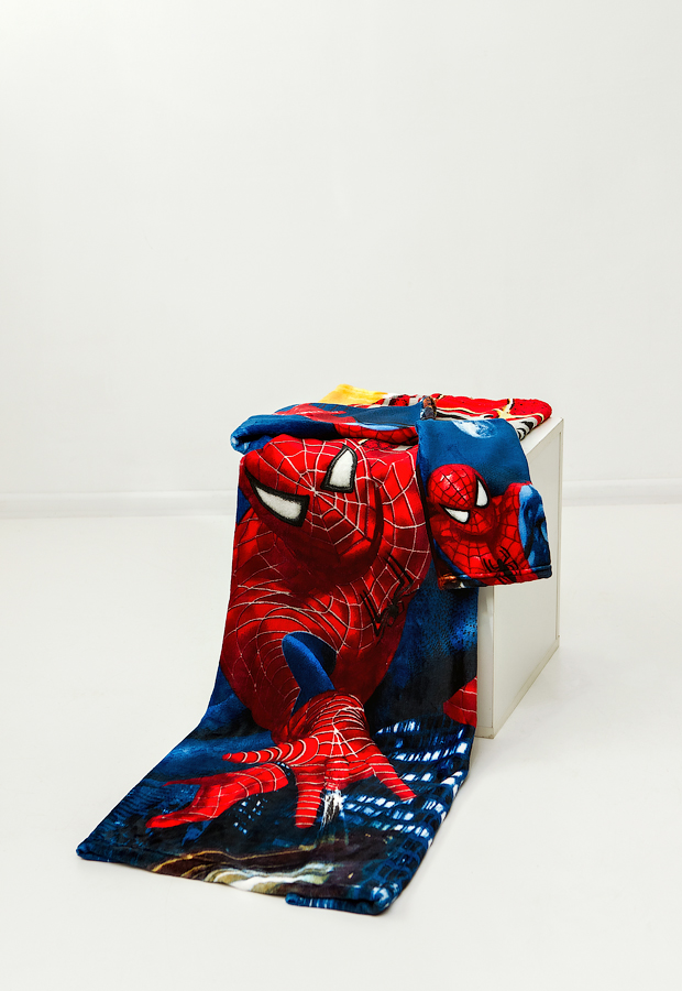 

Детский плед с рукавами из микрофибры "SpiderMan" MyGift Premium, 125х80 см