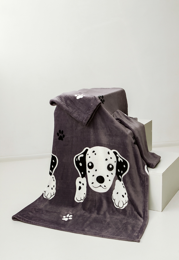 

Подростковый плед с рукавами из микрофибры "Dog" MyGift Premium, 160х100 см