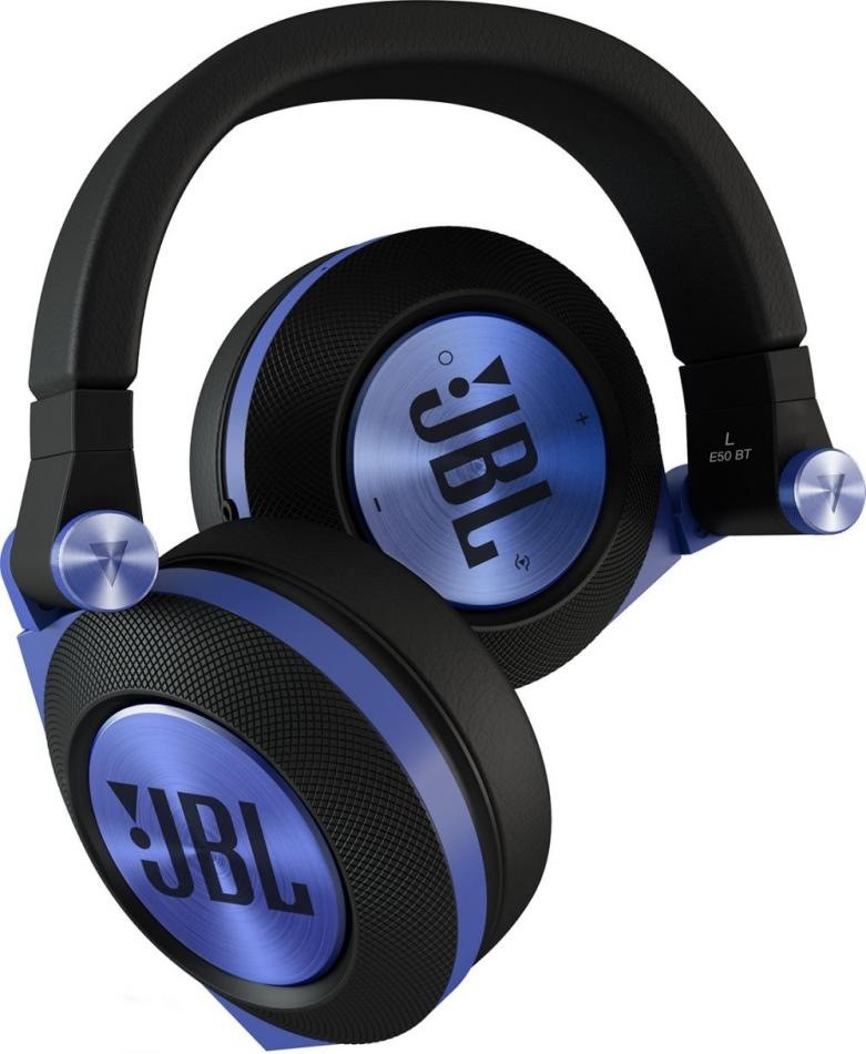 

Накладные закрытые беспроводные Bluetooth наушники JBL Е50ВТ синие (JBLЕ50ВТBLU)