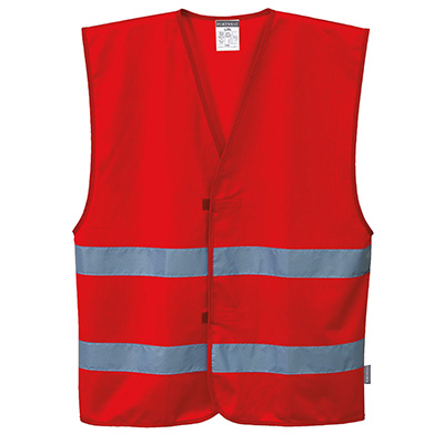 

Світловідбивальний жилет PORTWEST F474 L/XL Червоний