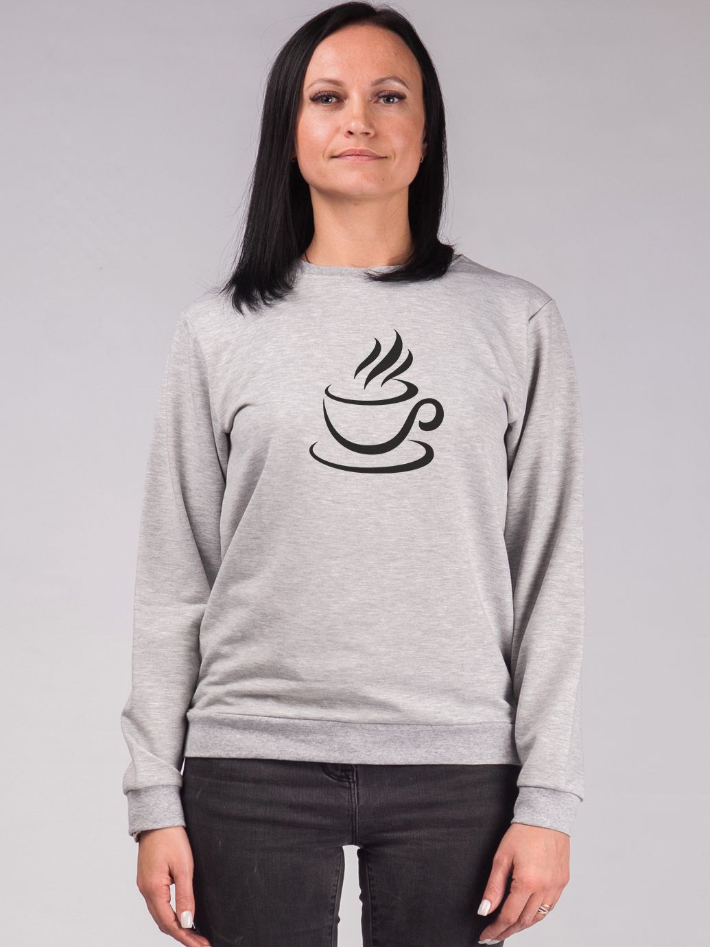 

Свитшот Malta Ж458-13-П2 CoffeeRS S (42) Светло-серый