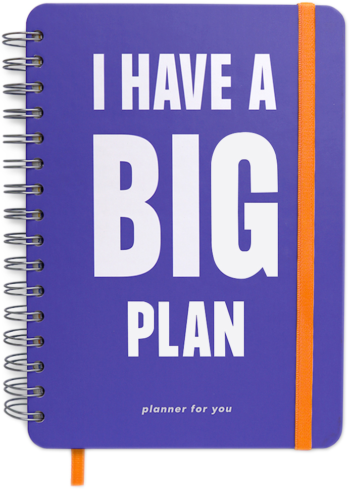 

Большой планер I Have A Big Plan Violet (orner-1149)