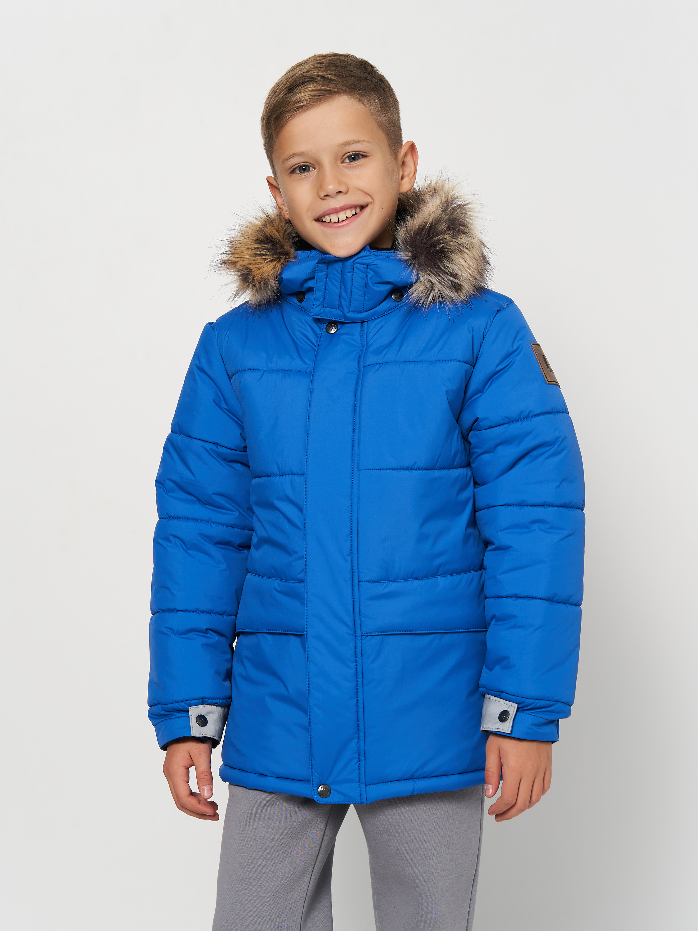 Акція на Дитяча зимова куртка для хлопчика Lenne Scott 23366-678 122 см від Rozetka