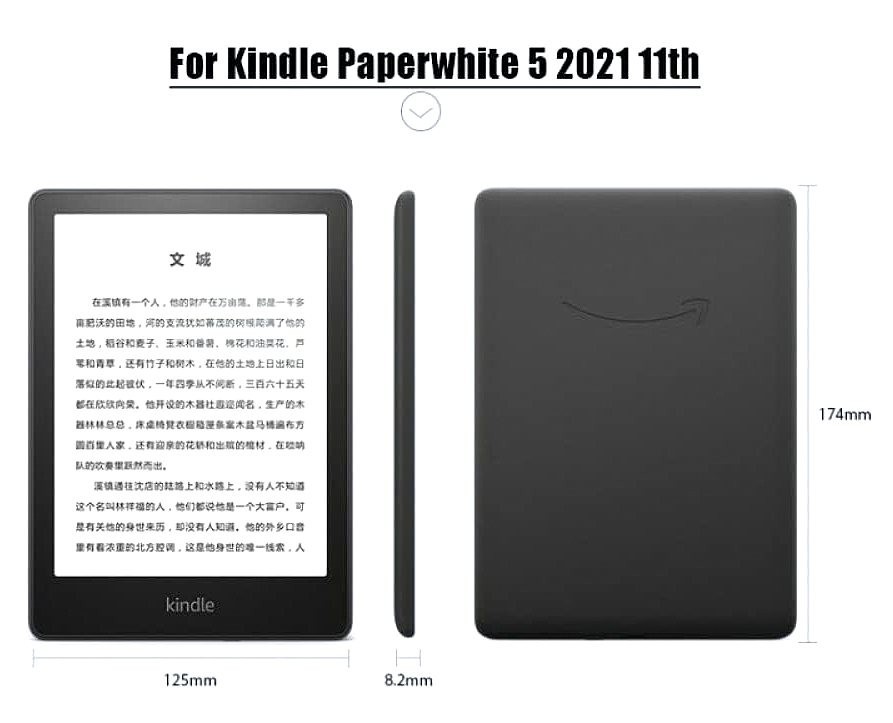 E-reader  Kindle Paperwhite 6.8 8GB 2022 Luz Ajustable Negro