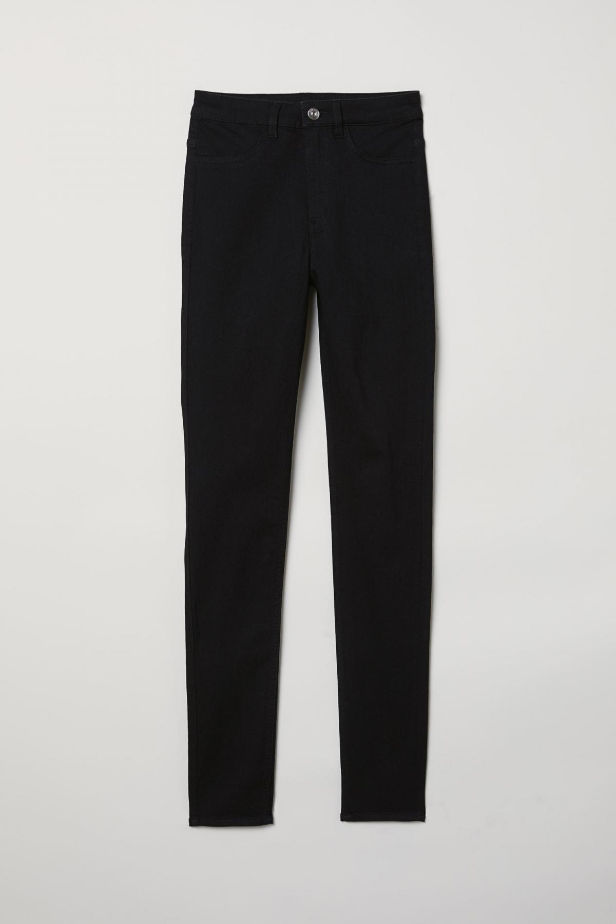 

Джинсы Super Skinny High H&M 42 Черные