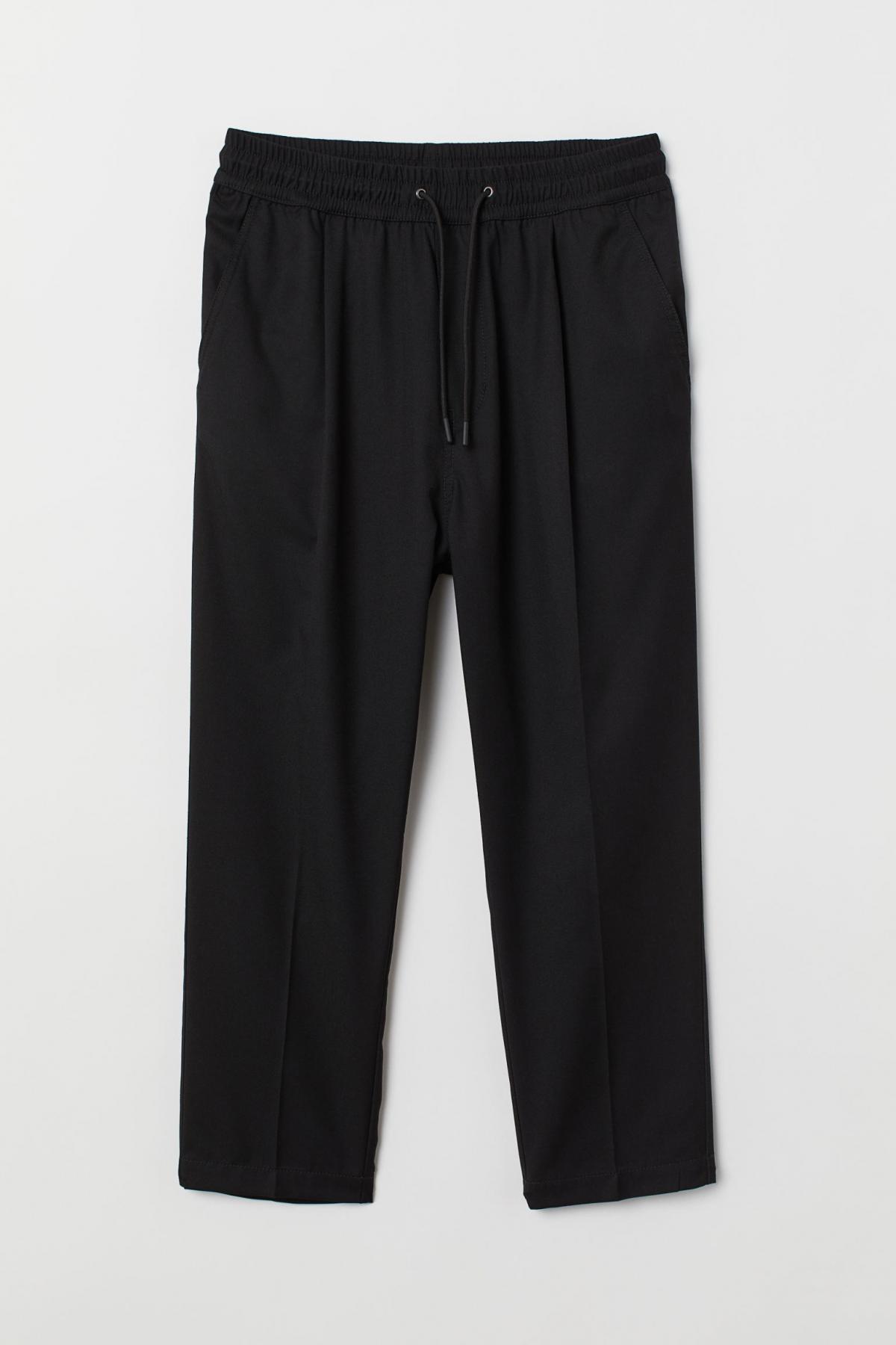 

Твиловые джоггеры H&M 36 Черное