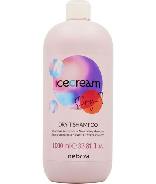 Шампунь для сухих, вьющихся и окрашенных волос Inebrya Dry-T Shampoo ...