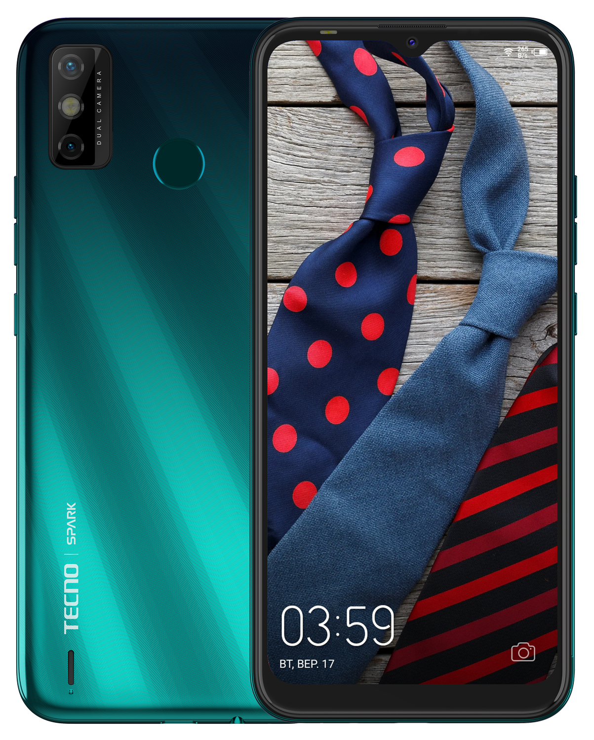 

Мобильный телефон Tecno Spark 6 Go 3/64GB Ice Jadeite
