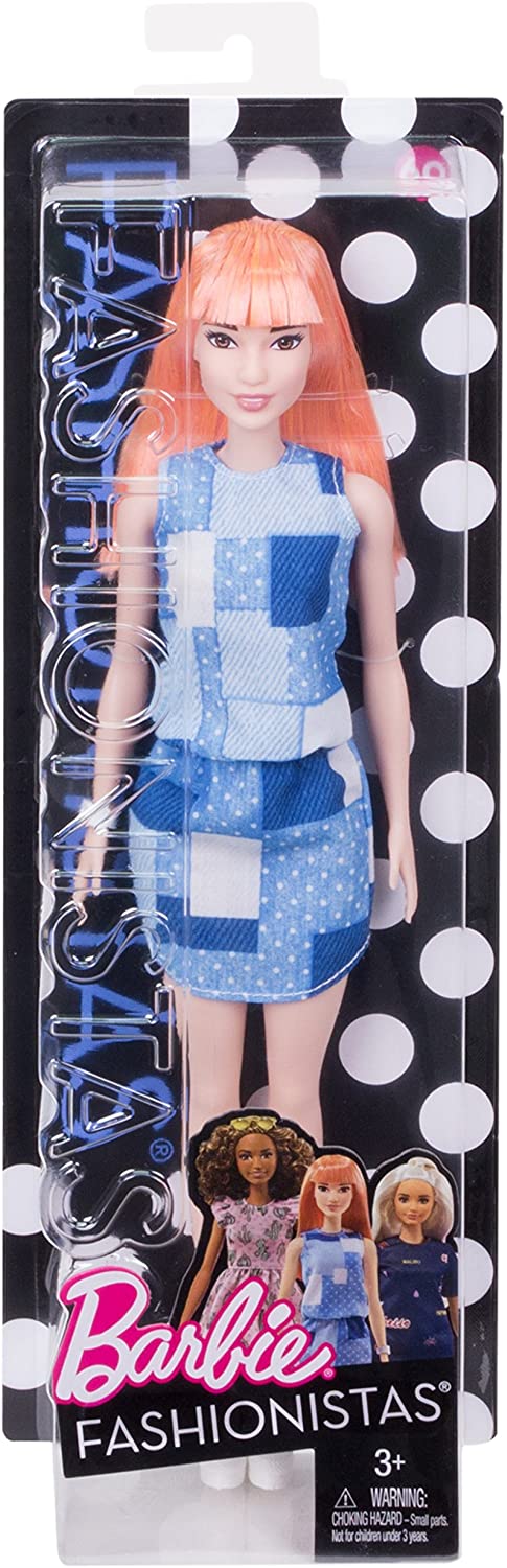 

Кукла Барби Рыжая Модница 29 см Barbie 60 Fashionistas Mattel DYY90