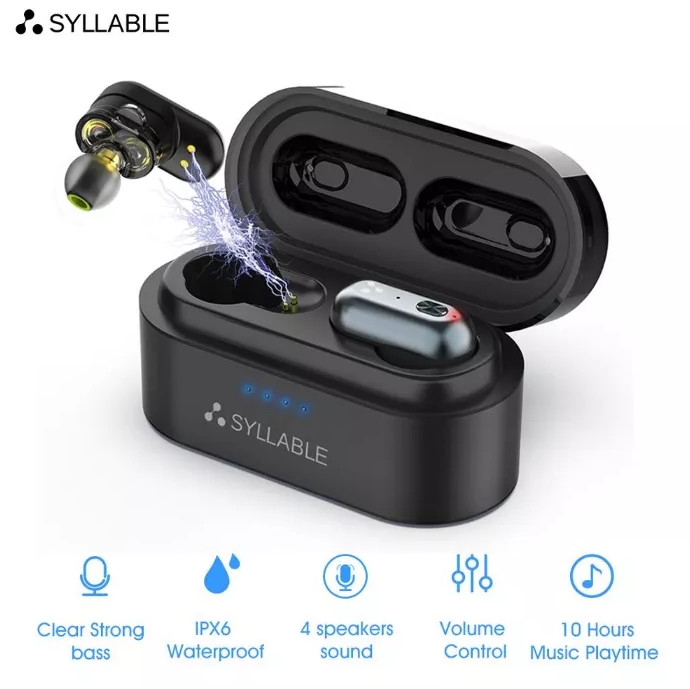 

Беспроводные наушники Syllable S101 Black