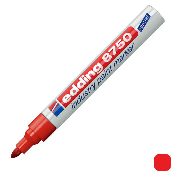 

Маркер Edding Industry Paint 2-4 мм красный (e-8750/02)