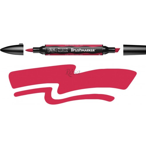 

Маркер Winsor & Newton Brushmarker 1 мм рубиновый (0204170)