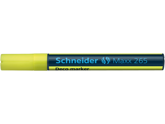 

Маркер Schneider Maxx 265 2-3 мм желтый (S126505)